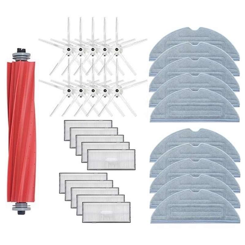 For Roborock S7 T7s Plus Main Side Brush Hepa Filter Mop Cloth Pads