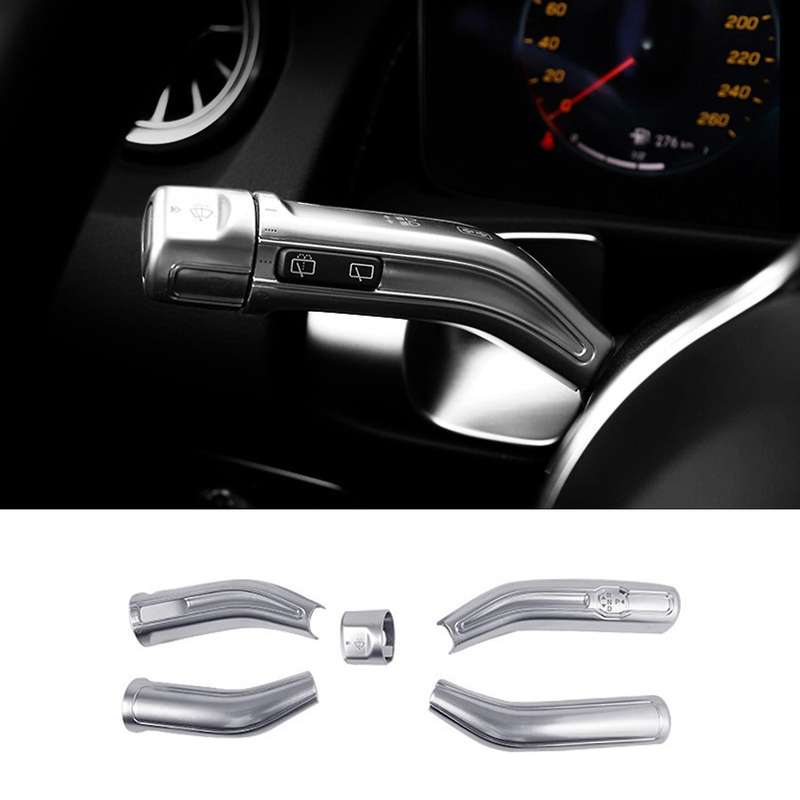 5pcs Car Wiper Steering Lever Cover for Benz W177 V177 W247 C118 W118