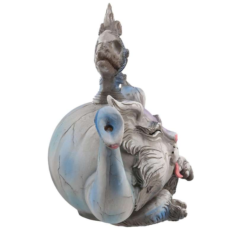 Handmade Art Cat Teapot Devil Cat Creative Home Desktop Decorations B