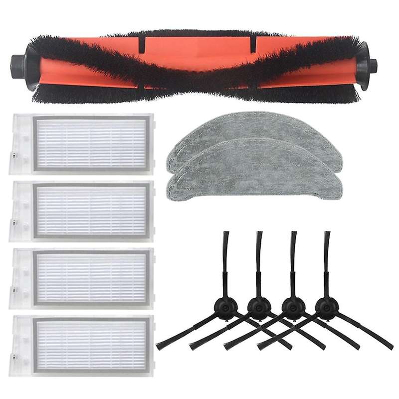 Main Brush Mop Cloth Hepa Filter for Roidmi Eve Plus Vacuum Cleaner