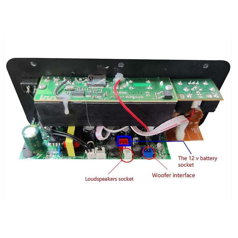 D10c Digital Bluetooth Stereo Amplifier Board Subwoofer Us Plug