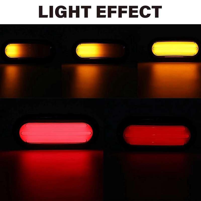 2x 12-24v 74 Led Dynamic Car Truck Tail Light Taillight Signal Lamp