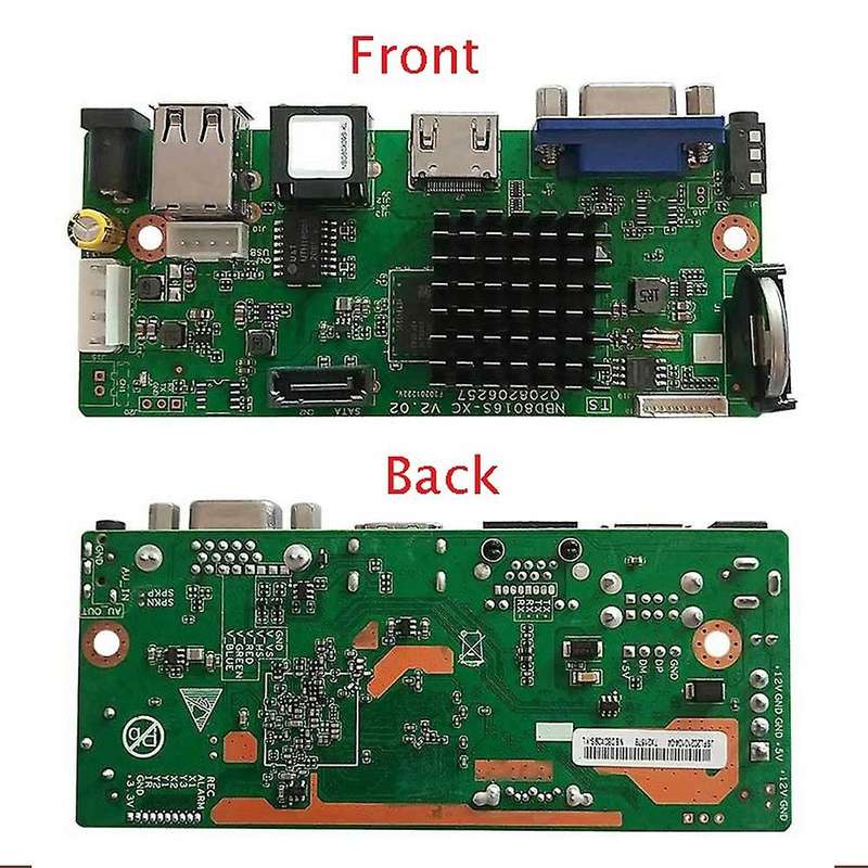 H.265 9chx5mp Nvr Network Dvr Digital Video Recorder Board