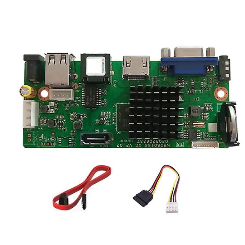 H.265 9chx5mp Nvr Network Dvr Digital Video Recorder Board