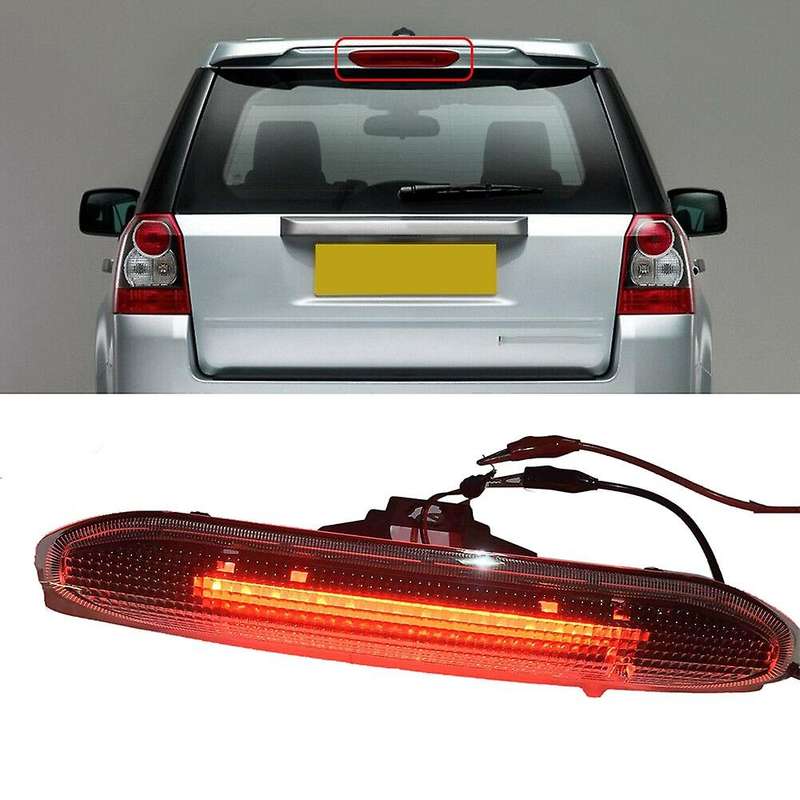 Led Rear High Lever Third 3rd Brake Light Lamp Transparent