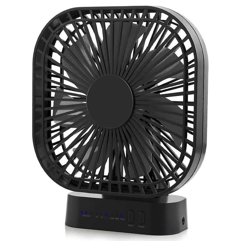 Mini 5.5 Inch Handheld Usb Fan Timed Rechargeable Fan Portable