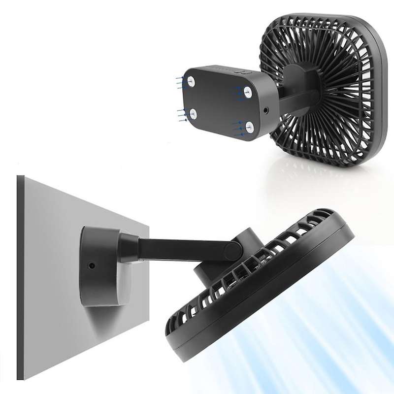Mini 5.5 Inch Handheld Usb Fan Timed Rechargeable Fan Portable