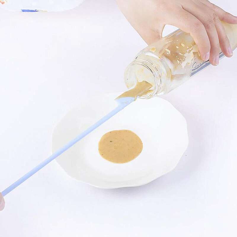 Last Drop Beauty Spatula Bottle Scraper,6pcs 3 Size Silicone Spatulas