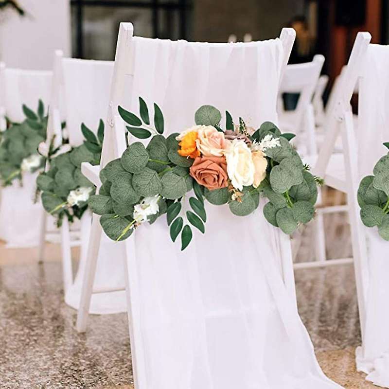 2pcs Artificial Flower Rose Arch Flower Wedding Backdrop Wall