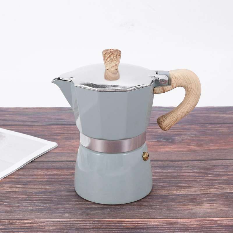 Coffee Pot Aluminum Moka Espresso Percolator Pot Coffee Kettle