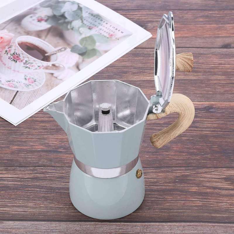 Coffee Pot Aluminum Moka Espresso Percolator Pot Coffee Kettle