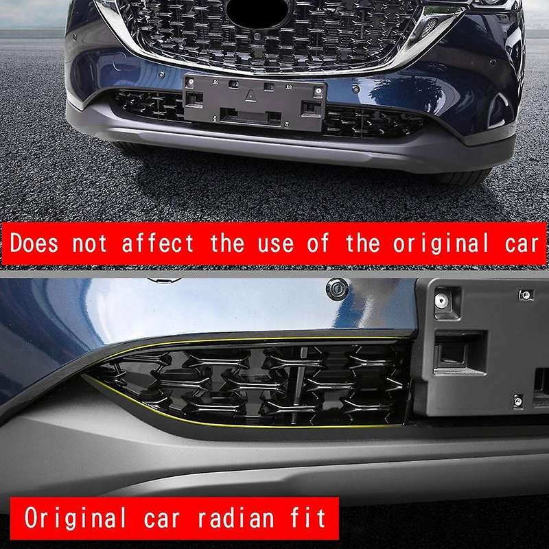 Car Front Lower Bumper Grill Grille Moulding Cover for Mazda Cx-5 A