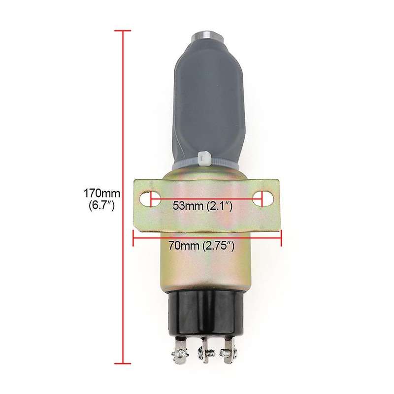 3864274 1751-24e Stop Shut Off Solenoid Sa-3766t 24v for Cummins