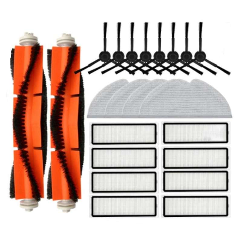 Main Side Brush Mop Cloths Hepa Filter for Xiaomi Dreame D9 Bot L10