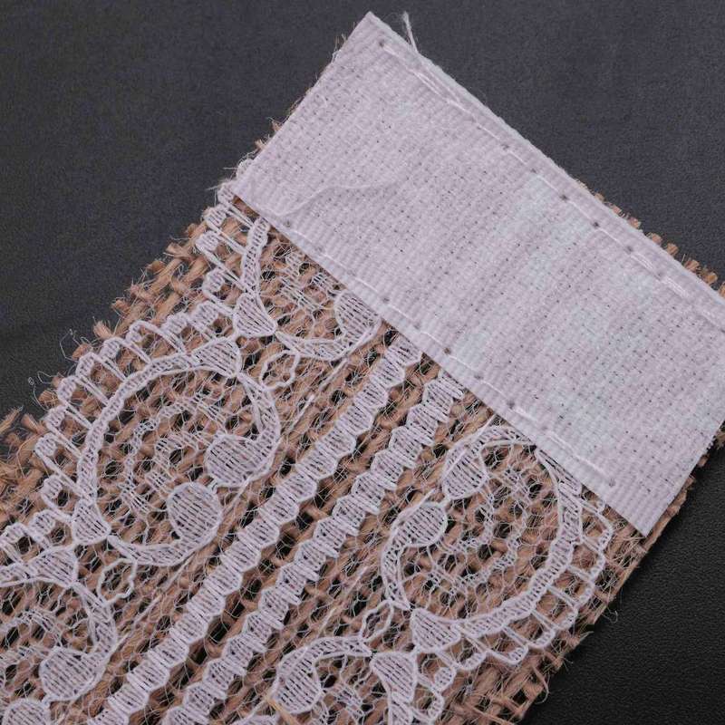 60 Pcs Linen Napkin Rings, Handmade Lace Napkin Rings Home Dcor