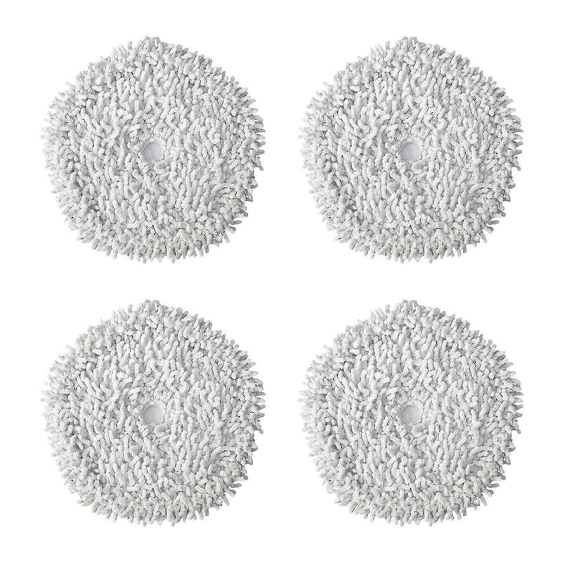 4 Pcs Parts for Xiaomi Dreame W10 / W10 Pro Robot Cleaner Mop Cloth