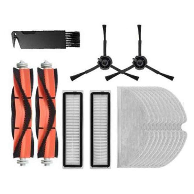 Detachable Main Brush Side Brush Filters Mop Cloth Spare Parts