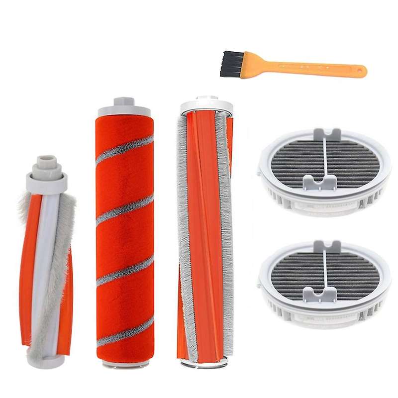 Roller Brush Soft Carbon Fiber Brush Mites Brush Hepa Filter