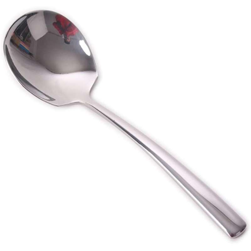 Large Serving Spoon,set Of 8 Stainless Steel Large Serving Spoon