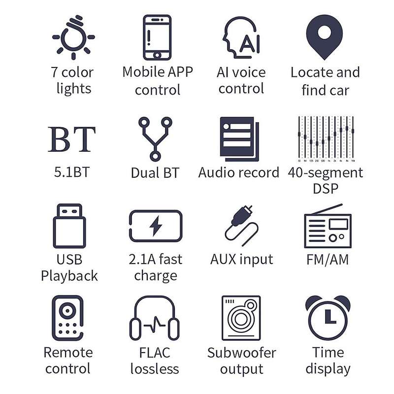 1 Din Car Audio Car Radio Fm Bluetooth Mp3 Player Bluetooth Cellphone
