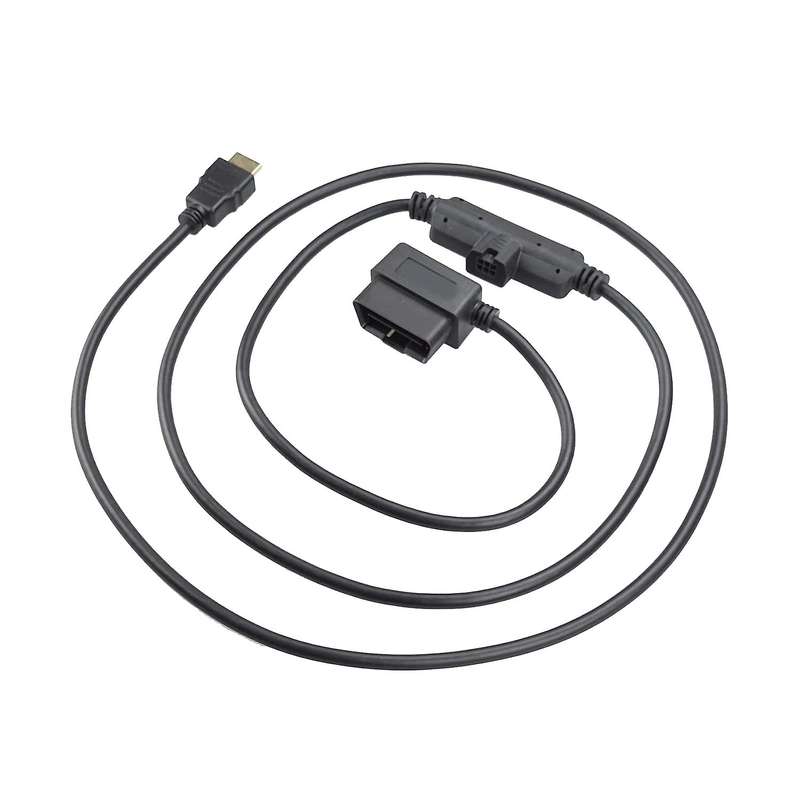 Interface Cable Obdii to Hdmi-compatible Monitor for Cs2 Cts2 Cts3