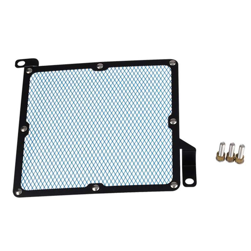 Motorcycle Radiator Guard Water Tank Cooler Guard Grille Mesh Blue