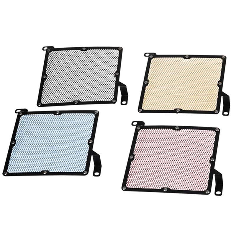 Motorcycle Radiator Guard Water Tank Cooler Guard Grille Mesh Black