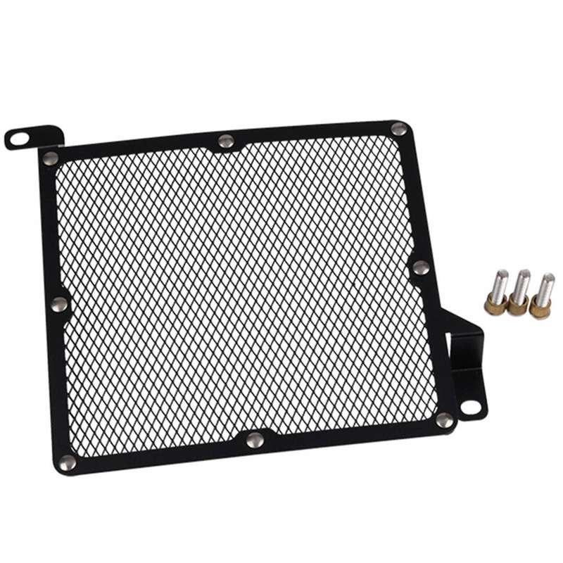 Motorcycle Radiator Guard Water Tank Cooler Guard Grille Mesh Black