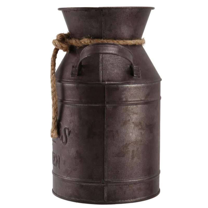 3pcs Flower Bucket Retro Iron Bucket Flower Pot Vase Decoration