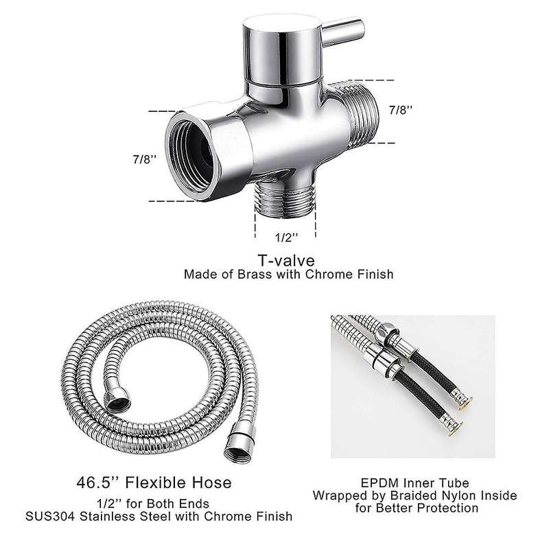 Bidet for Toilet Handheld Bidet Sprayer for Toilet Kit B