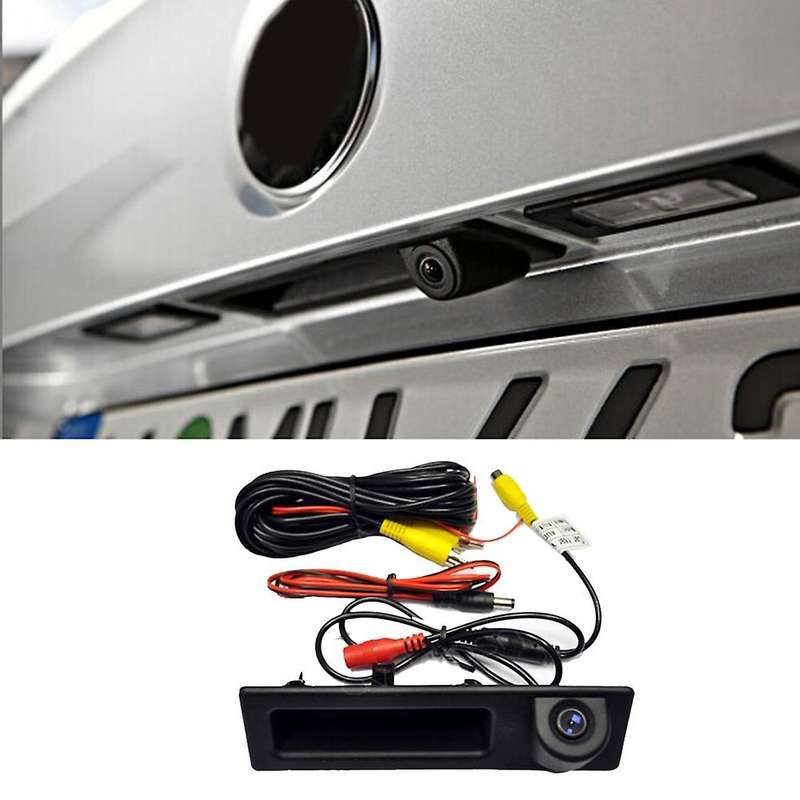 Tailgate Handle Backup Camera Reverse Rear View Camera for E60 E61