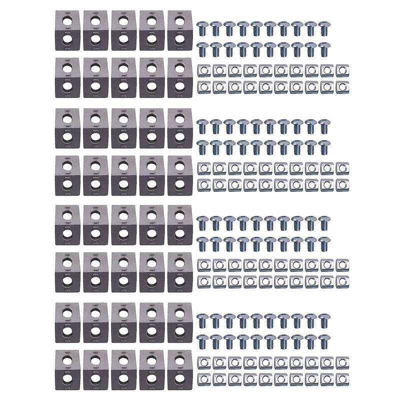 200pcs Corner Bracket 2020 Series Aluminum Profile Connector for 6mm