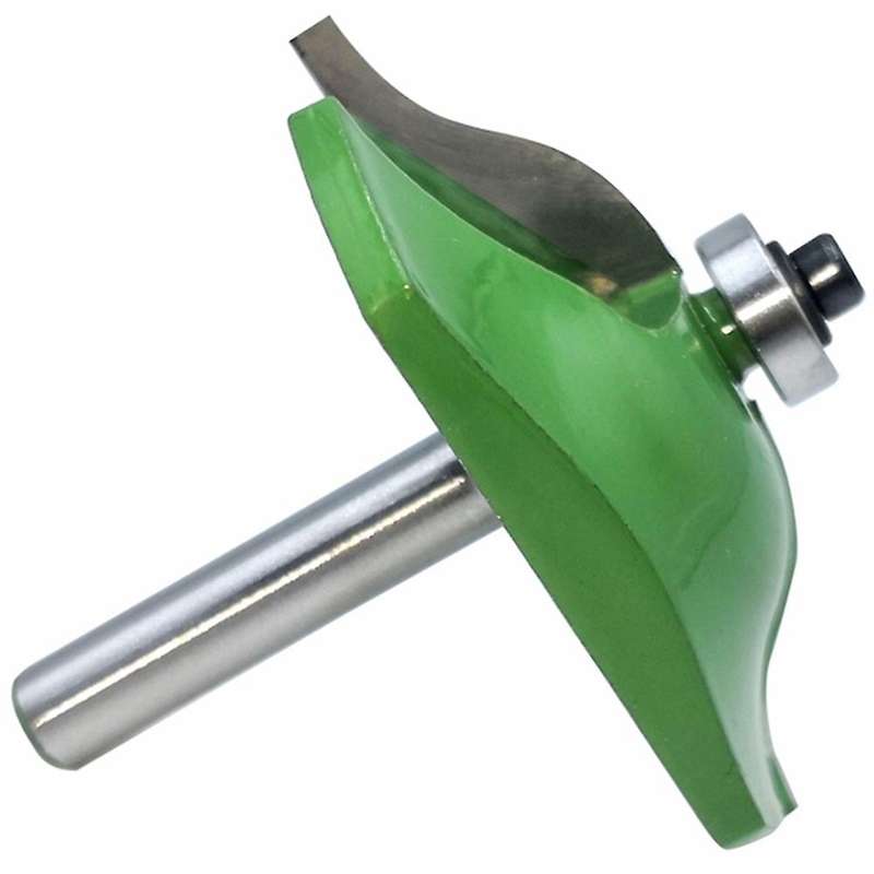 8mm Shank 2-1/2 Inch Raised Panel Router Bit Door Window Cove Line