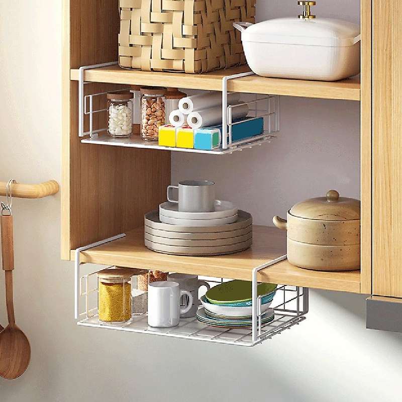 Under Shelf Basket, Under Shelf Wire Baskets Hanging Baskets Under