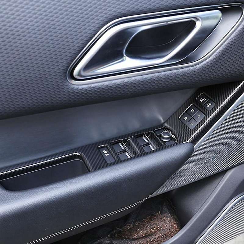For Range Rover Velar 2017-2020 Window Lift Switch Button Cover,black