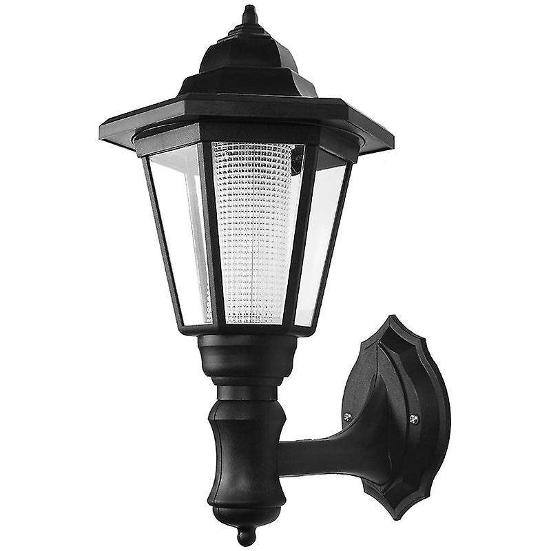 Solar Wall Lantern Wall Lamp, Solar Garage, Front Porch,white-2 Pack