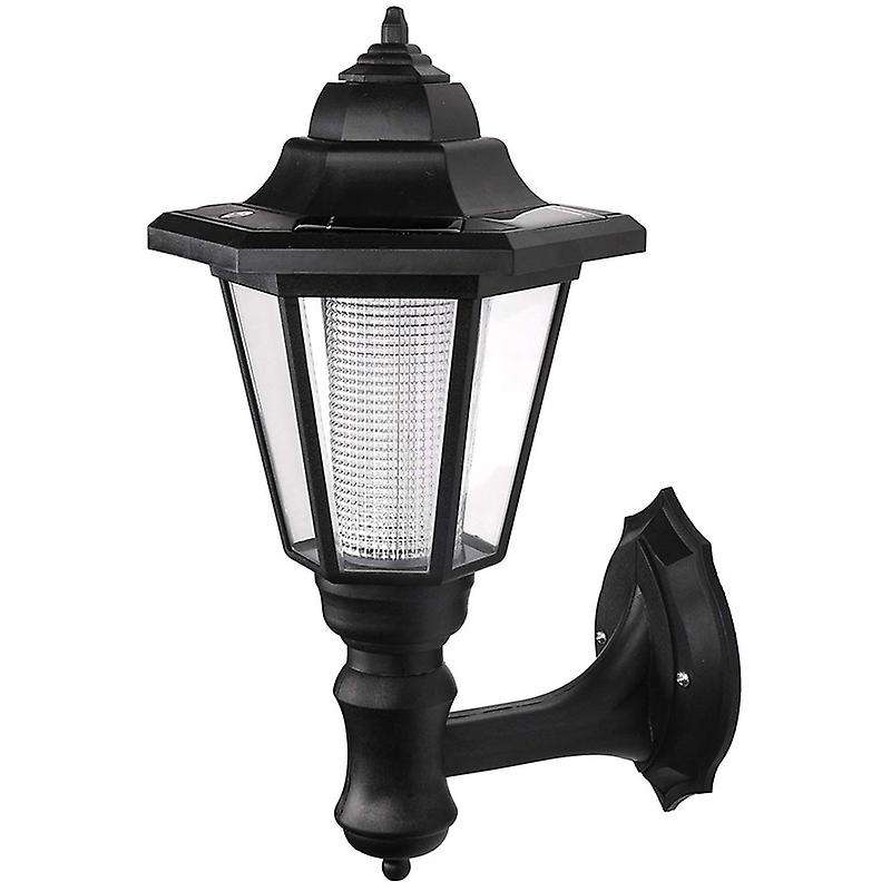 Solar Wall Lantern Wall Lamp, Solar Garage, Front Porch,white-2 Pack