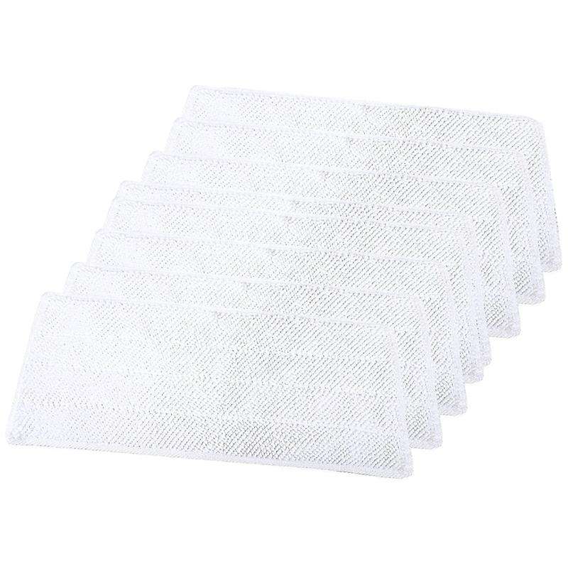 8 Ersatzbezge Passend Fr Vileda Steam Xxl Power Pad , Waschbar Wei