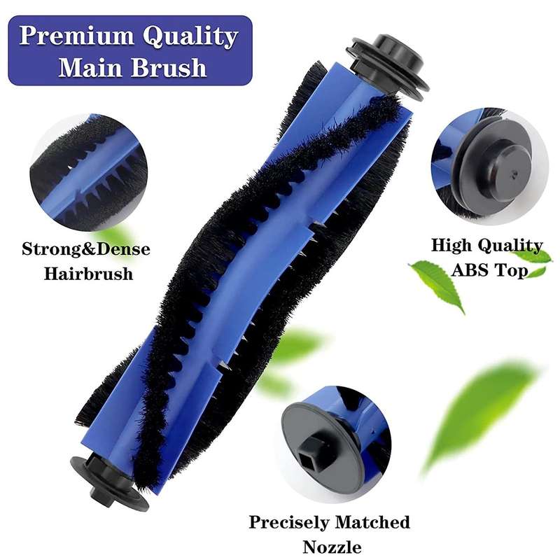Roller Brush Side Brushes Hepa Filters for Eufy Robovac 11s 30 30c