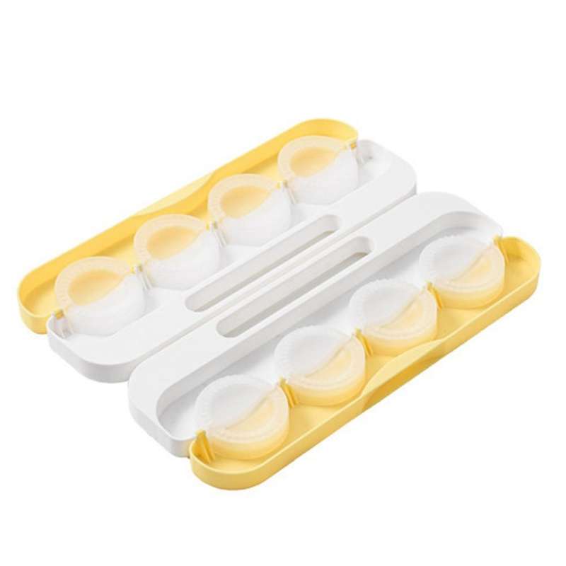 Diy Dumpling Mold Machine Crescent-shaped Dumpling Maker,yellow White