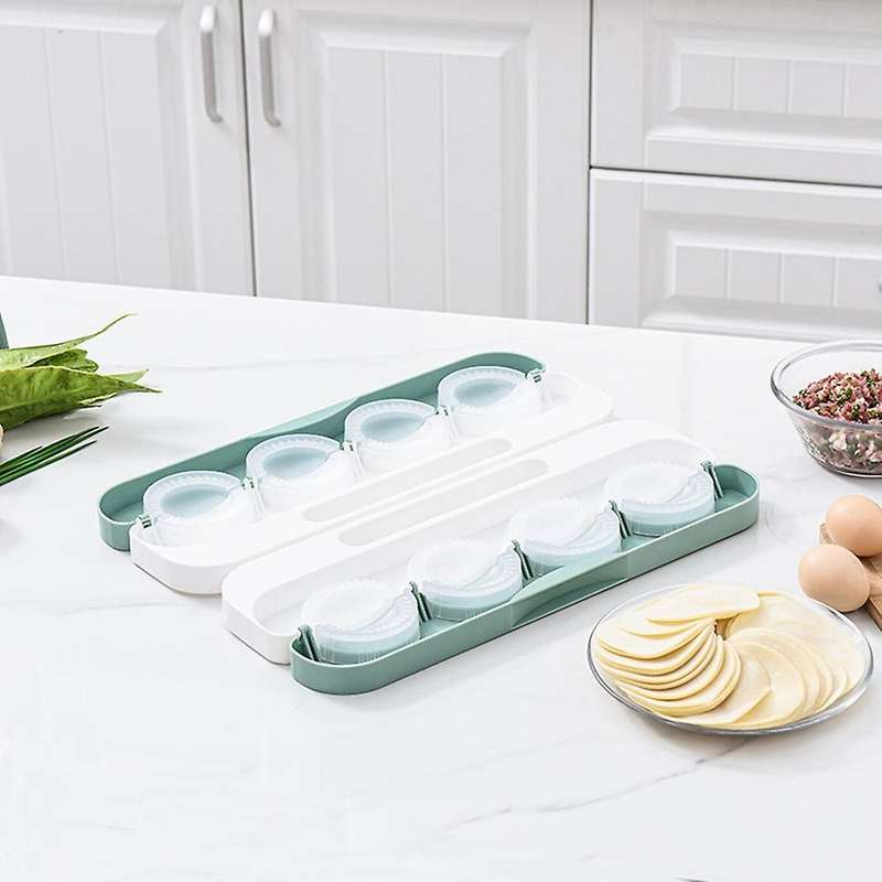 Diy Dumpling Mold Machine Crescent-shaped Dumpling Maker,yellow White