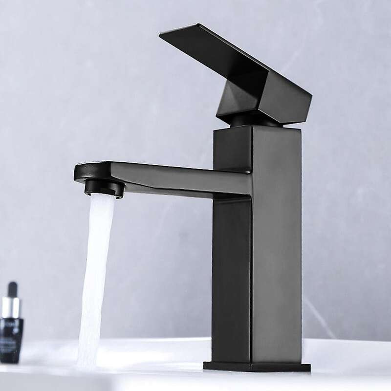 Black Bathroom Sink Faucet,for Bathrom Sink, with Water Supply Hoses