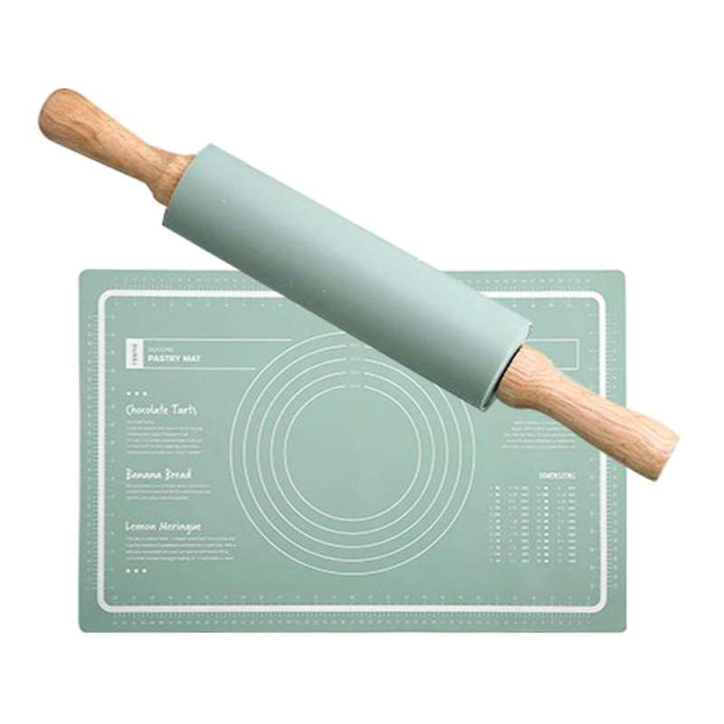 Baking Tools Silicone Mat with Measuring Rolling Dough Cookie Mat A