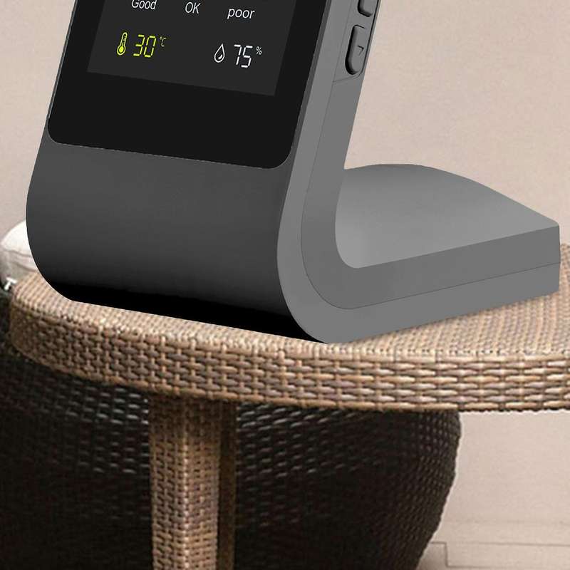 Carbon Dioxide Detector, Air Quality, Temperature and Humidity