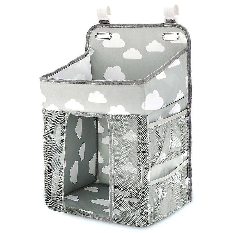 Hanging Diaper Caddy Organizer- Diaper Stacker for Changing Table