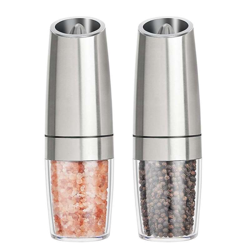 Gravity Electric Pepper Grinder Battery Powered, Adjustable Roughness