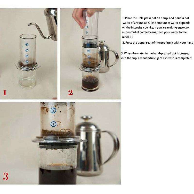 Coffee and Espresso Maker Portable Espresso Maker Manual Pressure Pot