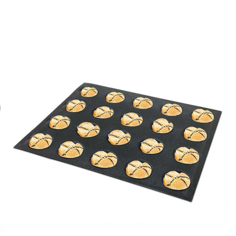 20-hole Silicone Mold Cake T Mini Pizza Model Round Hamburger Mold