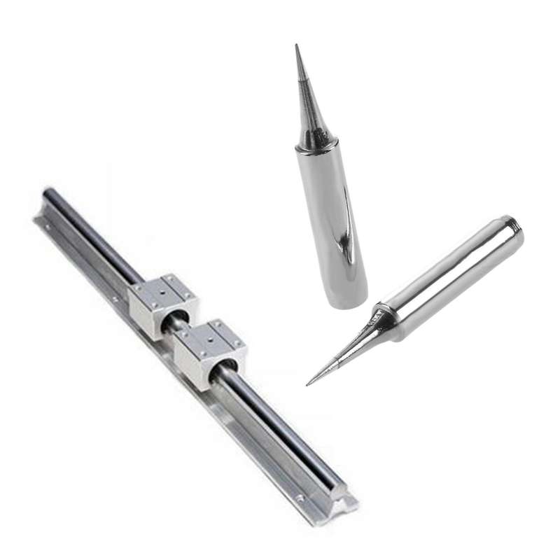 1pcs Linear Guide Rail 500mm +2pcs Linear Bearing 12mm Slide Blocks
