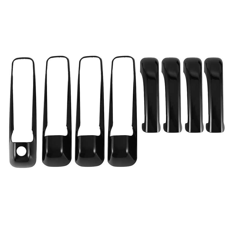 Protect Door Handle Cover 4 Doors for 09-18 Dodge Ram 1500 2500 3500